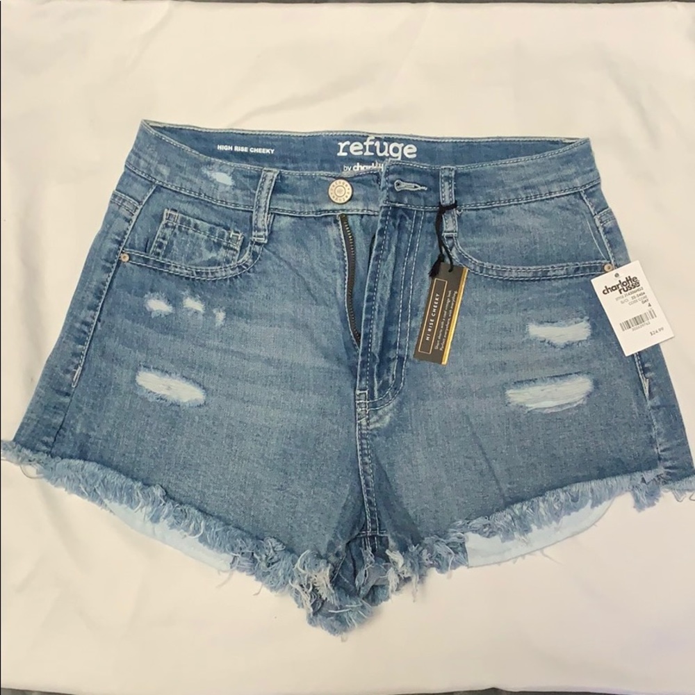 NWT Refuge by Charlotte Russe High Rise Shorts